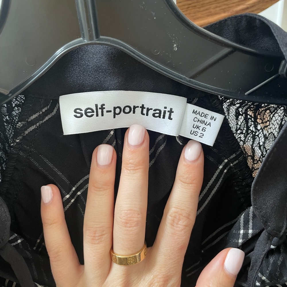 Self portrait blouse